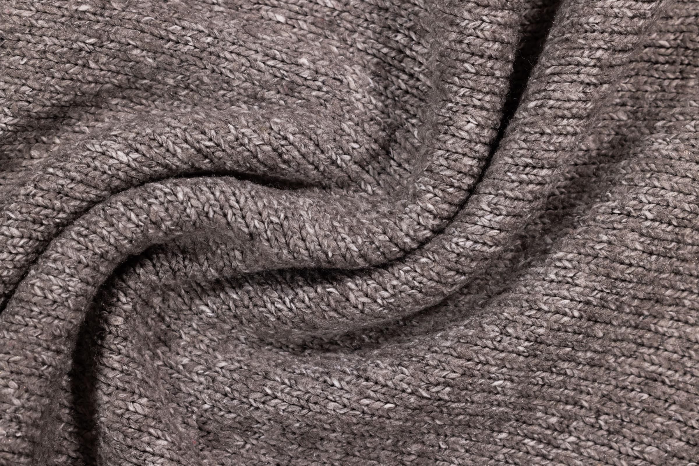 Acrylic fiber, close up
